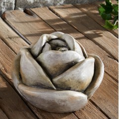 Садовая фигура "Каменная роза малая" Диаметр 26 см